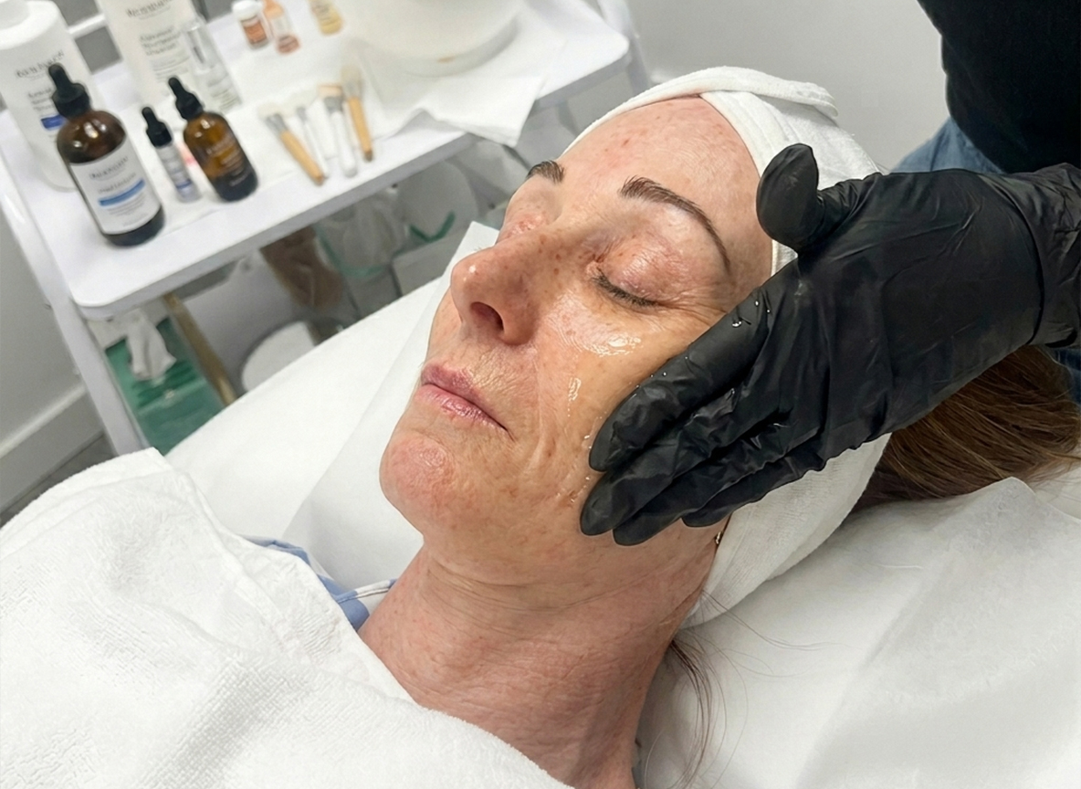 Anti-aging facial treatment