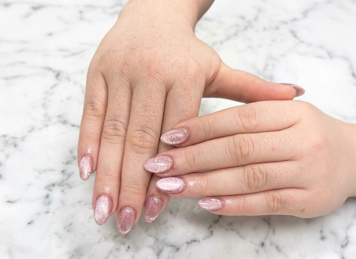 Intricate nail art design